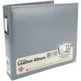 thumbnail image 2 of We R Memory Keepers WRRING12-60905 Classic Leather 3 - Ring Album 12 x 12 in. - Charcoal, 2 of 2