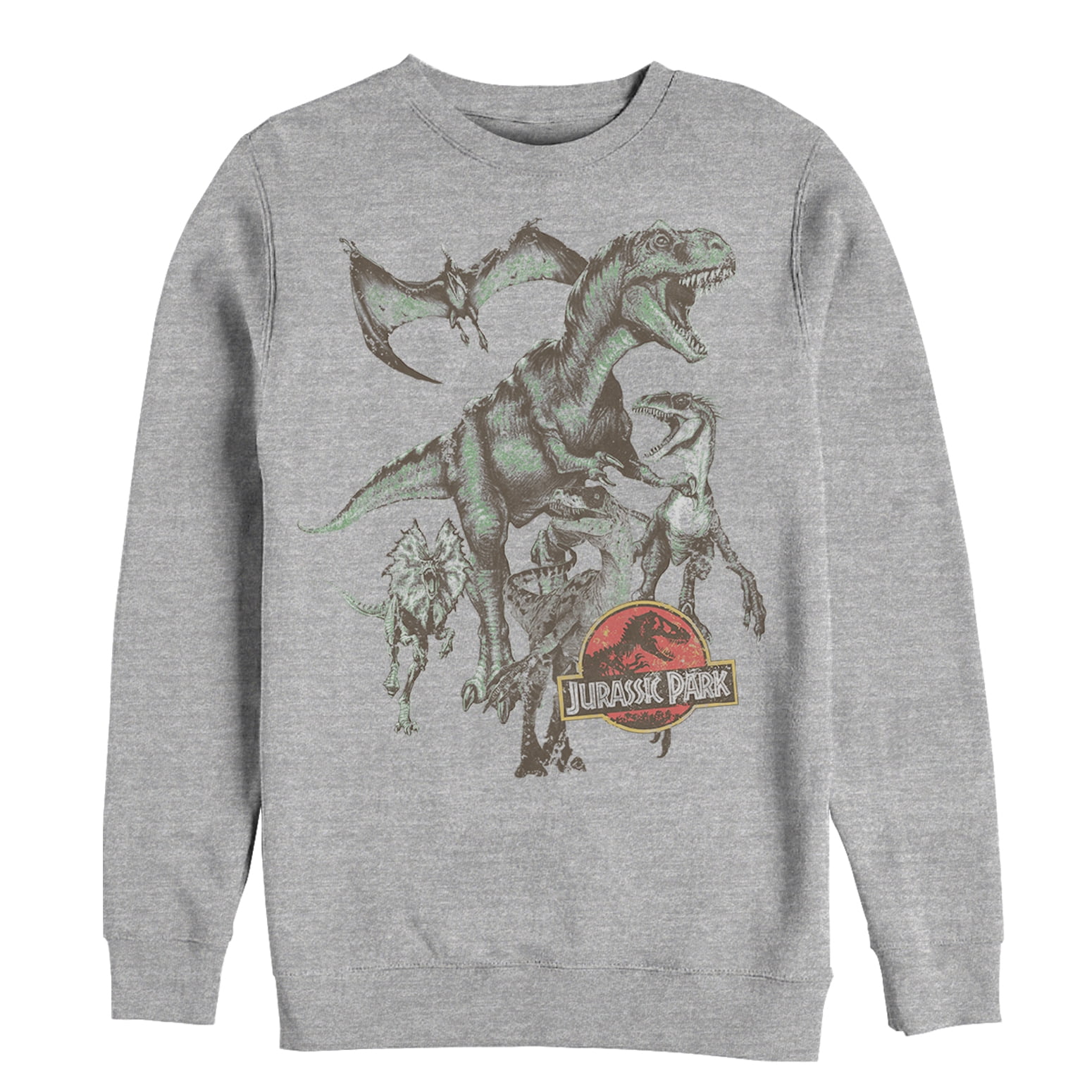 Men's Jurassic Park Vintage Dinosaur 
