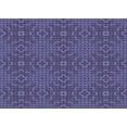 thumbnail image 1 of Ahgly Company Machine Washable Indoor Rectangle Transitional Medium Slate Blue Area Rugs, 6' x 9', 1 of 7