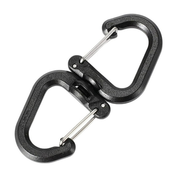 Multipurpose Swivel Clips Heavy Duty Carabiner with 360 Rotating Double Hooks Ideal for Backpack and Keychain Use for Dog Walking and Outdoor Activities