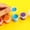 Multicolor, variant on Colored Paper Pulp Easter Eggs 2.1 Inch for DIY Crafts Sustainable Holiday Decorations(Brown)