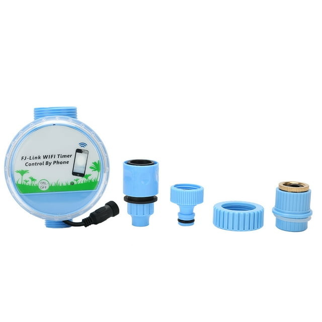 Gupbes Watering Timer,Intelligent Garden Irrigation Watering Timer Automatic Drip Controller With Phone WIFI Control For Garden Yard Lawn Greenhouse Drip