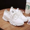 thumbnail image 2 of Nuevo vuelo de malla tejida zapatillas de deporte de las mujeres de moda Zapatos casuales zapatillas de fondo suave, 2 of 4