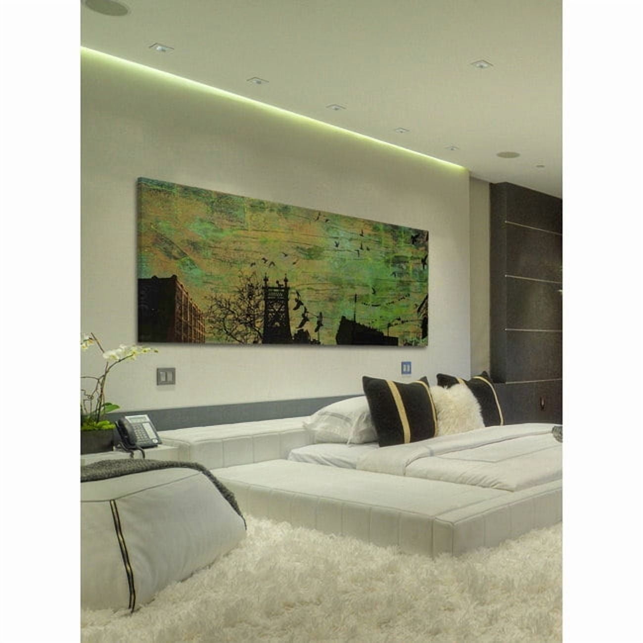 Marmont Hill "Queensboro Crossing" by Tracy Silva Barbosa Painting Print on Canvas