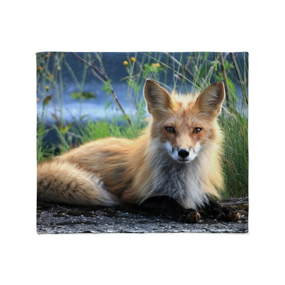 CafePress - Fox Throw Blanket - Soft Fleece Throw Blanket, 50"x60" for All Ages