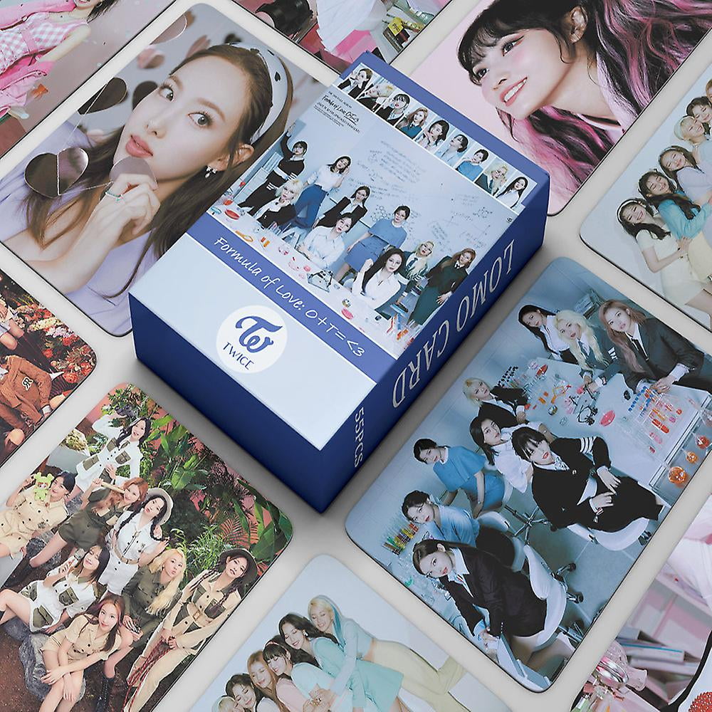 54pcs/set Kpop Twice Lomo Cards New Photo Album The Feels High