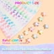 thumbnail image 2 of 630 piezas de papel de estrellas de origami, 10 colores, tiras de papel de estrella de doble cara, tiras de papel luminosas, 2 of 6