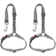 thumbnail image 3 of Ceinture de Sécurité pour Chien, Lot de 2 Ceinture de Sécurité pour Animal de Compagnie pour Voiture Appui-Tête Retenue Réglable Ceinture de Sécurité pour Chiot, 3 of 4