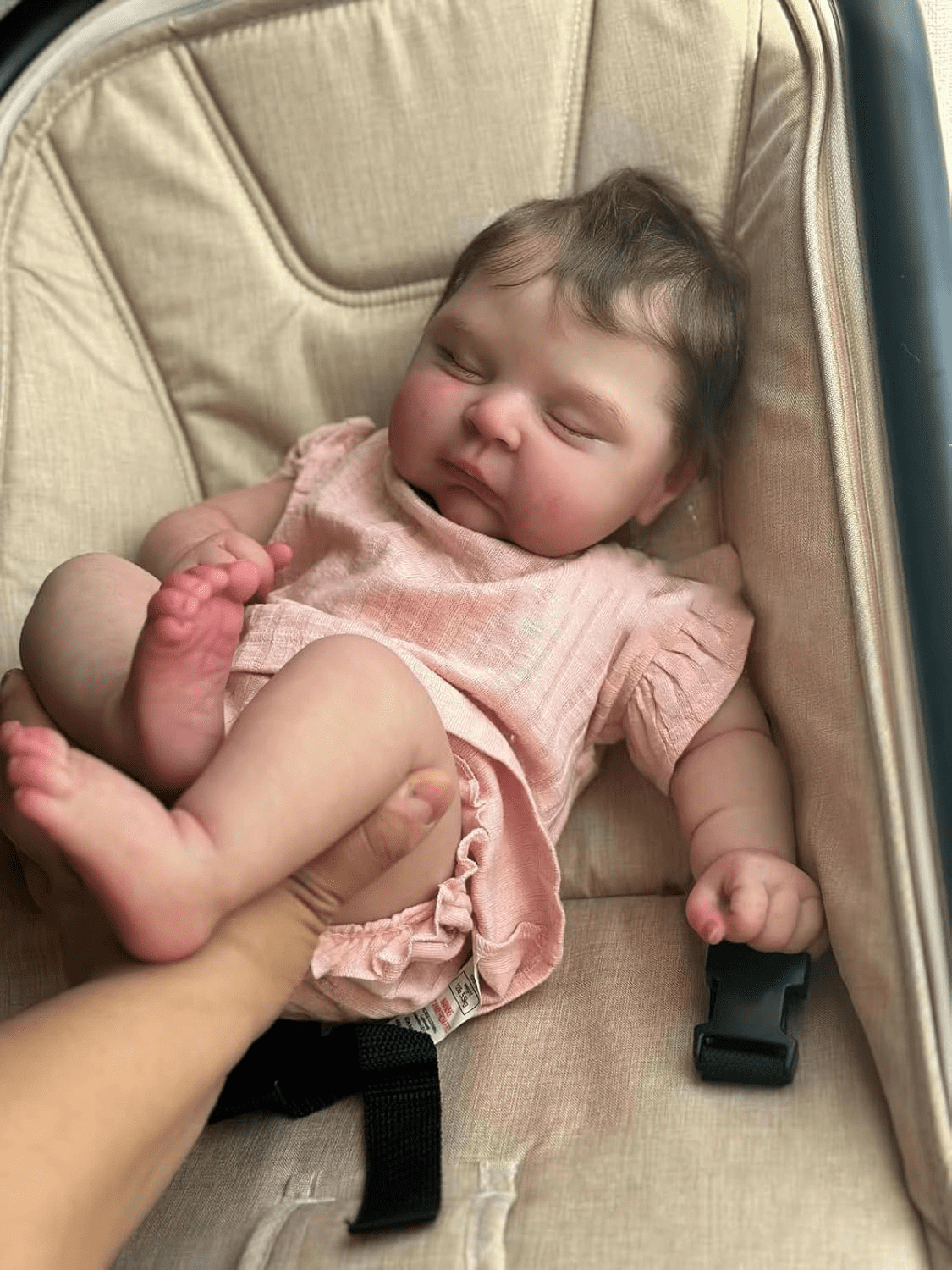 Realistic Reborn Baby Dolls - 20 Inch Cute Lifelike Real Life Baby Dolls Newborn Baby Dolls Soft Cloth Body with Feeding Kit for 3+ Years Old Kids Gifts