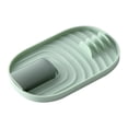 thumbnail image 2 of Decodeary Spoon Holder Rest Plastic Cooker Storage Rack Restaurant Pot Lid Tableware Support Kitchen Cooking Gadgets Supplies Green 1Set, 2 of 6