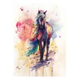 thumbnail image 1 of 5D DIY diamante pintura taladro completo rhinestone Kit de punto de cruz colorido caballo pintura al óleo decoración del hogar Speravity HA8499-00B, 1 of 6