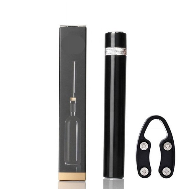 Air Pump Wine Opener Set Portable Stainless Steel Corkscrew Wine Accessories Air Pressure Openers