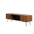 thumbnail image 3 of Belmont Home Mulholland Modern Wood TV Stand for TVs up to 60" in Natural/Black, 3 of 10