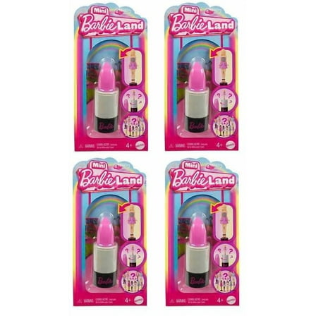 Mattel Barbie Mini Barbieland Core Assorted Doll, Pack of 4