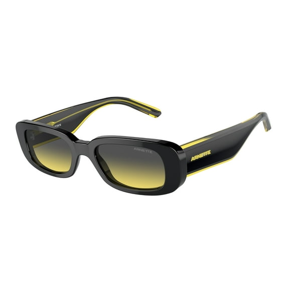 Sunglasses Arnette AN 4317 12412Q Litty Black Fifty Black/Yellow