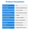 thumbnail image 4 of 2 a 1 Conector solar fotovoltaico 1500v 50a 2t 3t 4t 5t 6t Branch Paralle, 4 of 5