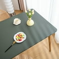 thumbnail image 5 of sruoe Tablecloth, Rectangle Tablecloths, Washable Foldable Modern Green Tablecloths, Table Cloth for Dining, Home, Party, Picnic, PU, 5 of 6