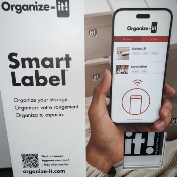 *Free Ship* Organize-It Smart Label Utility Storage