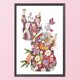 thumbnail image 3 of Cuadros Decorativos Punto de cruz parcial 11CT algodón DIY cachorro contado bordado Kits Craft Sywqhk Nuevos Originales, 3 of 9