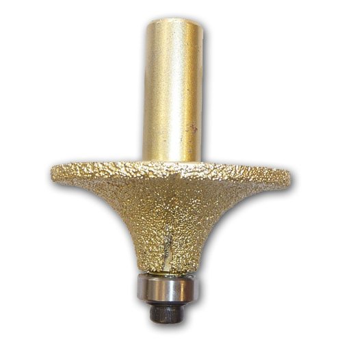 Toolocity RBQL044618 3/4-Inch Radius Brazed Router Bit 1/2-Inch Shank with Bearing