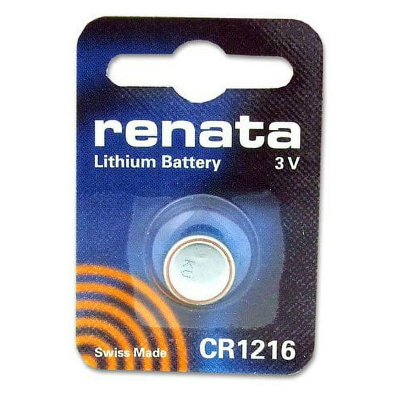 Renata CR12161Pk No. Cr1216 Lithium Coin Battery