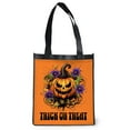 thumbnail image 3 of CafePress - Trick Or Treat Pumpkin Halloween - 12"x 13", 100% Recycled, Reusable Grocery Bag, 3 of 3