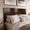 thumbnail image 1 of Pemberly Row Queen Coastal Solid Wood Panel Headboard in Walnut, 1 of 9
