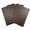 Brown, variant on Black Luxury Cowhide 1.2mm to 1.6mm - Project Piece 12" x 24"