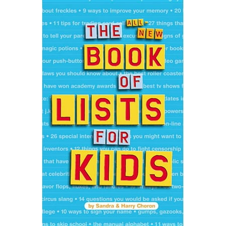 The All-New Book of Lists for Kids (Paperback)