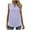 Purple, variant on Aofany Womens Casual Tank Top Sleeveless Summer Shirts V-Neck Comfy Blouse for Work