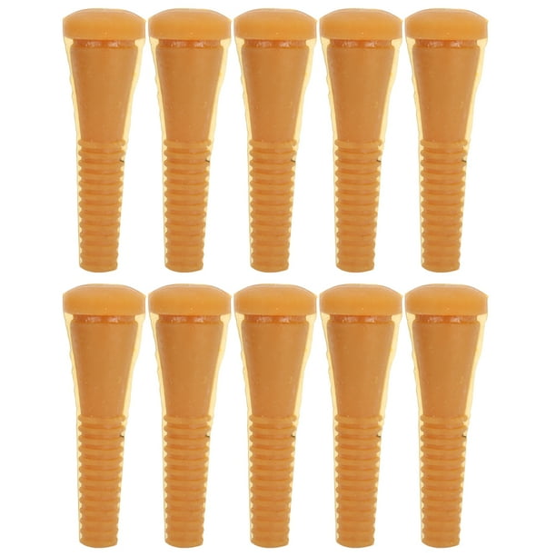 Barra de depilación de pollo, 10 piezas de goma para granja ganadera, pato, barra de depilación, accesorio para aves de corral, confiable y duradero