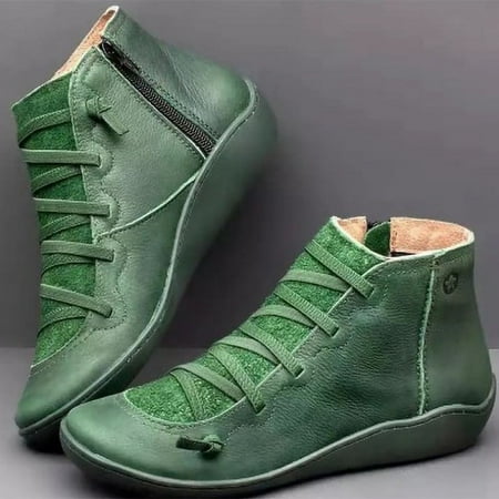 

XWQYRG Casual Roman Short Boots