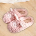 thumbnail image 7 of Aueoeo Slippers for Women Indoor and Outdoor, Women's Fuzzy House Memory Foam Slippers Cute Slippers Warm Winter Slippers Soft Fleece Plush Slippers, 7 of 7
