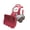 Red, variant on Blue Dynamic Construction Truck Toy Combines Sliding Motion With Whistle Feature For Breath Control Training