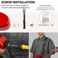 thumbnail image 2 of Correa para guitarra Amumu SNAPLOCK Pro Quick-Release Hebilla negra, 2 of 8