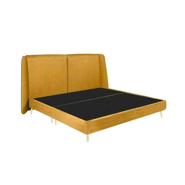 Base y cabecera Alterego Brent matrimonial Mostaza
