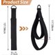 thumbnail image 3 of Double Loop Straps for Foot Fitness, Padded D-Ring Ankle Straps, Yoga Equipment, Adjustable Size, 2-Pack, 3 of 5