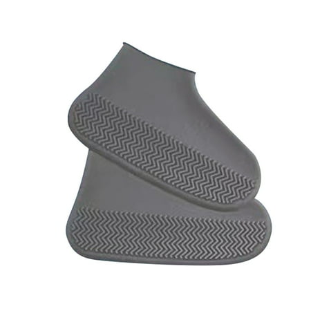 

Unisex Silicone Overshoes One Pair Non Silicone Overshoes For Rain Snow Day Muddy Roads Shoe Covers for Outdoors Rubber Boot Covers for Work Boots Disposable Guards Shoe Gloves Disposable Shoe Covers