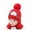 Red, variant on AWZXDE Baby Girls Boys Soft Warm Knit Hat Baby Winter Hat Baby Hats With Soft Ear Warmer Scarf Hood For Winter Red