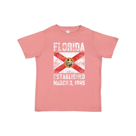 Inktastic Established March 3, 1845 Florida Flag Boys or Girls Toddler T-Shirt
