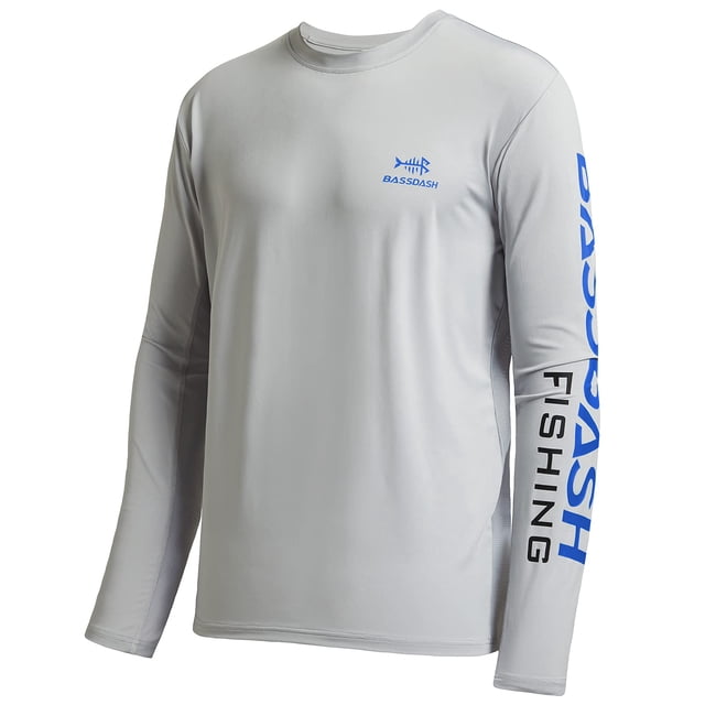 Camiseta de Pesca BASSDASH Manga Larga con Protección UV UPF 50+