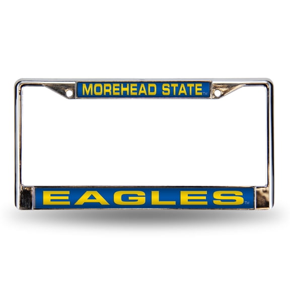 Morehead State NCAA Eagles Chrome Metal License Plate Frame Holder