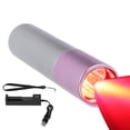 thumbnail image 2 of Red Light Handheld Lamp, Firm Durable Alleviate Pain Portable Infrared Therapy Lamp 30° Optical Glass Lens  For Leg Joint Pain For Home Use For Neck Pain, 2 of 8