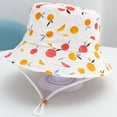 thumbnail image 5 of Oiyii Toddler Girl’S Outdoor Bucket Hats Jungle‑Animal‑Printed Sun Hats, Red, 5 of 5