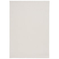 SAFAVIEH Sisal All-Weather Daragh Solid Indoor/Outdoor Area Rug, Ivory/Beige, 4' x 6'