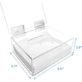thumbnail image 2 of Earth Breeze Laundry Detergent Sheets Organizer - Clear Acrylic Dispenser with Lid for Laundry Room, 2 of 7
