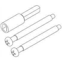 84221 2-1/4" Thick Door Kit Pin & Tumbler 785 Deadbolts OLD STYLE 785 RED BOX