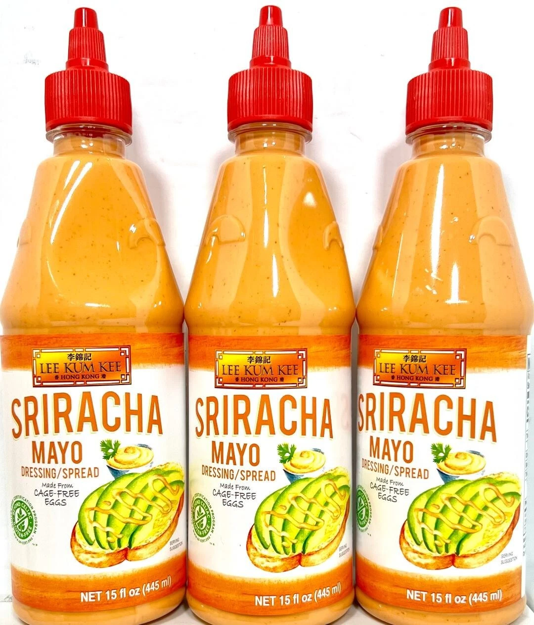 Lee Kum Kee Sriracha Mayo 15 Oz (Pack Of 3)