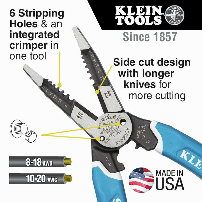 Klein Tools Fils de tirage en acier, 6,4 mm de largeur, 8 m de