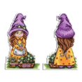 thumbnail image 2 of Cute Dwarf Lady SR-822 Plastic Canvas Counted Cross Stitch Kit, 2 of 3